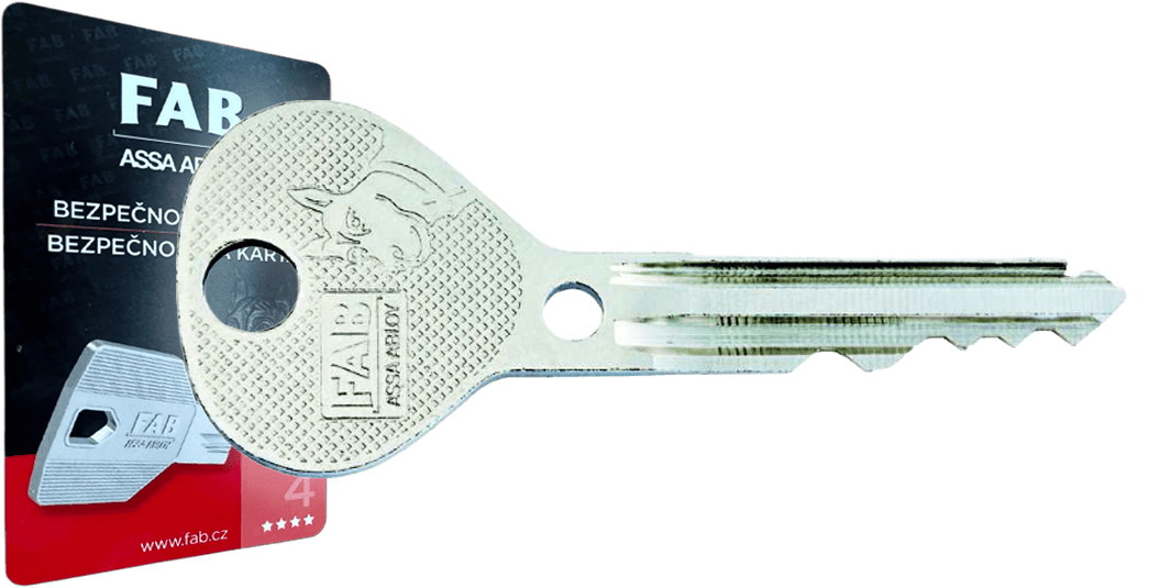 bezpecnostni klic karta zamecnik ozana